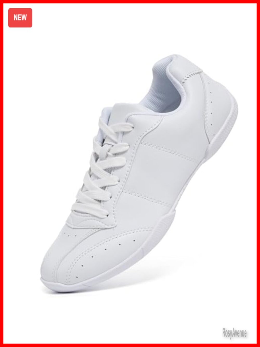 ZVC Cheer Shoes PU Leather Cheerleading Sneakers